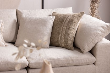 Zen Modular Natural Chenille 3 Seater Sofa Zen Modular Natural Chenille 3 Seater Sofa