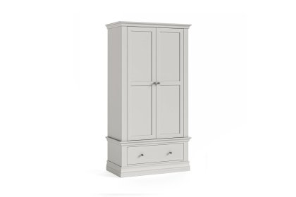 Burgundy Painted Light Grey Gents Wardrobe Burgundy Painted Light Grey Gents Wardrobe