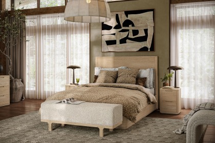 Portobello Oak Bedframe Portobello Oak Bedframe