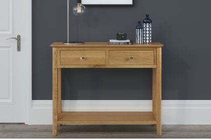 Bath Oak Console Table Bath Oak Console Table
