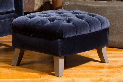 Tetrad Heritage Tate Buttoned Stool Tetrad Heritage Tate Buttoned Stool