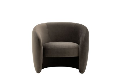 Gallery Direct Curvo Armchair in Espresso Gallery Direct Curvo Armchair in Espresso