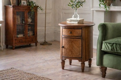 Gallery Direct Highgrove Drum Side Table Gallery Direct Highgrove Drum Side Table