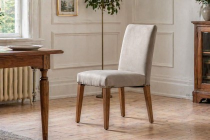 Gallery Direct Highgrove Dove Velvet Dining Chairs (Pair) Gallery Direct Highgrove Dove Velvet Dining Chairs (Pair)