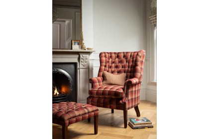 Tetrad Mackenzie Harris Tweed Wing Chair Tetrad Mackenzie Harris Tweed Wing Chair