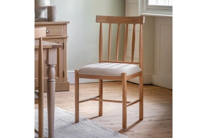 Gallery Direct Eton Natural Upholstered Dining Chair Gallery Direct Eton Natural Upholstered Dining Chair