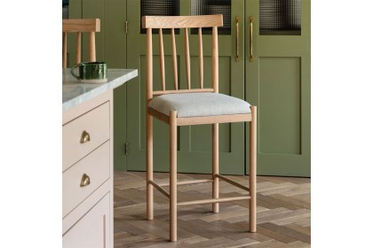 Gallery Direct Eton Natural Upholstered Bar Stool Gallery Direct Eton Natural Upholstered Bar Stool