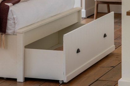 Gallery Direct Eton Painted White Storage Bedframe Gallery Direct Eton Painted White Storage Bedframe