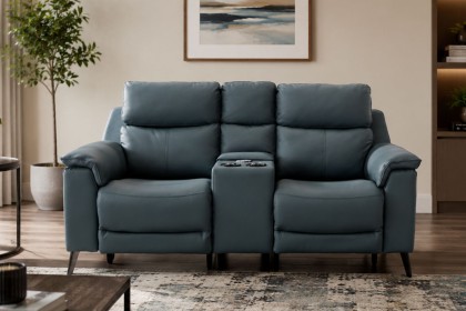 Dixon 2 Seater Recliner Sofa with Power Headrest & Tech Console Dixon 2 Seater Recliner Sofa with Power Headrest & Tech Console