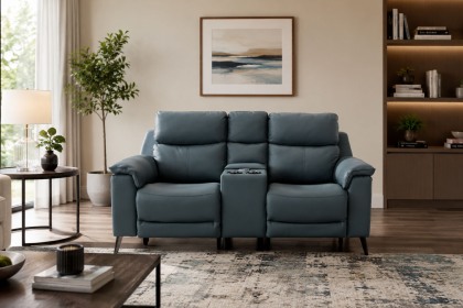 Dixon 2 Seater Recliner Sofa with Power Headrest & Tech Console Dixon 2 Seater Recliner Sofa with Power Headrest & Tech Console