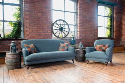 Tetrad Braemar Harris Tweed Midi Sofa Tetrad Braemar Harris Tweed Midi Sofa