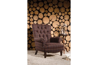 Tetrad Regent Harris Tweed Standard Chair Tetrad Regent Harris Tweed Standard Chair