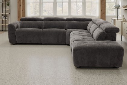 Monaco 6 Seater Corner Sofa with Power Recliner and Headrest Monaco 6 Seater Corner Sofa with Power Recliner and Headrest