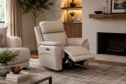 Downtown Arm Chair with Power Recliner and Headrest Downtown Arm Chair with Power Recliner and Headrest