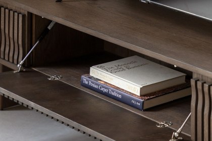 Gallery Direct Onda Walnut Media Unit Gallery Direct Onda Walnut Media Unit