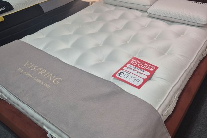 Ex-Display Truro - Vispring Realm 5'0 Soft Mattress Ex-Display Truro - Vispring Realm 5'0 Soft Mattress