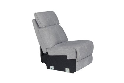 Blaine Armless Sectional Unit in Greige Fabric Blaine Armless Sectional Unit in Greige Fabric