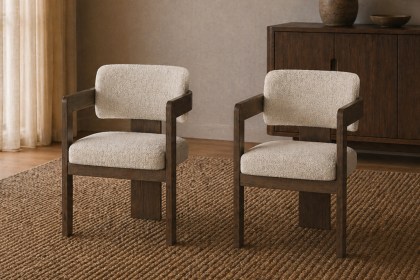 California Dark Oak Dining Chair (Pair) California Dark Oak Dining Chair (Pair)