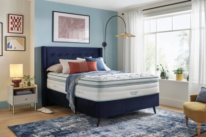 Silentnight UltraGel™ Miris 3000 Mirapocket Boxtop Slimline Premium Base Divan Bed Silentnight UltraGel™ Miris 3000 Mirapocket Boxtop Slimline Premium Base Divan Bed