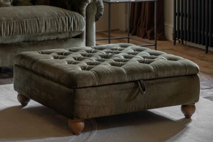 Gallery Direct Chesterfield Footstool Gallery Direct Chesterfield Footstool