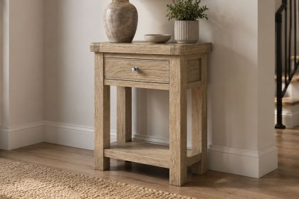 Normandy White Wash Telephone Table Normandy White Wash Telephone Table