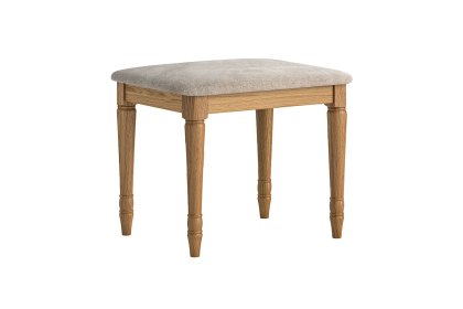 Verona Oak Dressing Table Stool Verona Oak Dressing Table Stool