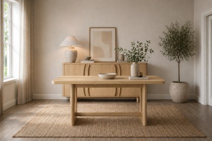 Cara Oak Extending Dining Table Cara Oak Extending Dining Table