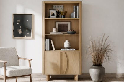 Cara Oak Display Cabinet Cara Oak Display Cabinet