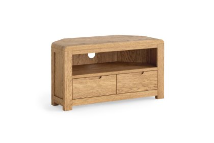 Thurlestone Oak Corner TV Unit Thurlestone Oak Corner TV Unit