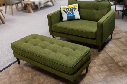 Ex-Display Liskeard - Orla Kiely Ebben Cuddler Chair + Stool Ex-Display Liskeard - Orla Kiely Ebben Cuddler Chair + Stool
