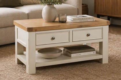 Burford Painted Oak Coffee Table Burford Painted Oak Coffee Table