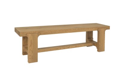 Wyatt Reclaimed Oak 160cm Dining Bench Wyatt Reclaimed Oak 160cm Dining Bench