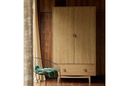 G Plan Larsen Oak Double Wardrobe G Plan Larsen Oak Double Wardrobe