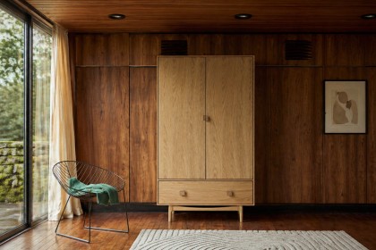 G Plan Larsen Oak Double Wardrobe G Plan Larsen Oak Double Wardrobe