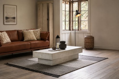 Gallery Direct Iowa Coffee Table Whitewash 1500x600x300mm Gallery Direct Iowa Coffee Table Whitewash 1500x600x300mm