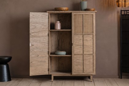 Gallery Direct Kyoto 2 Door Cupboard 1070x370x1600mm Gallery Direct Kyoto 2 Door Cupboard 1070x370x1600mm