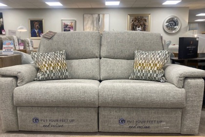 Ex-Display St Austell - G Plan Harper Large Double Recliner Sofa with USB Ex-Display St Austell - G Plan Harper Large Double Recliner Sofa with USB