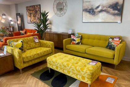 Ex-Display St Austell - Orla Kiely Ebben Snuggler Chair Ex-Display St Austell - Orla Kiely Ebben Snuggler Chair