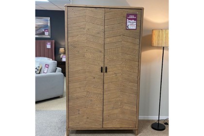 Ex-Display St Austell - Baker Jude Reclaimed Wood Wardrobe Ex-Display St Austell - Baker Jude Reclaimed Wood Wardrobe