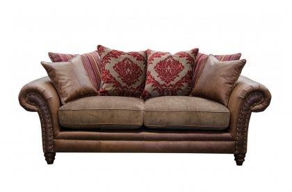 Alexander & James Hudson 3 Seater Pillow Back Sofa Alexander & James Hudson 3 Seater Pillow Back Sofa