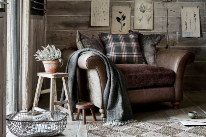 Alexander & James Blake Pillow Back Snuggler Chair Alexander & James Blake Pillow Back Snuggler Chair