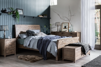 Tuscan Springs Reclaimed Wood Bedframe Tuscan Springs Reclaimed Wood Bedframe