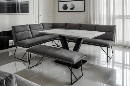 Loki Earth Industrial Compact Dining Table Loki Earth Industrial Compact Dining Table