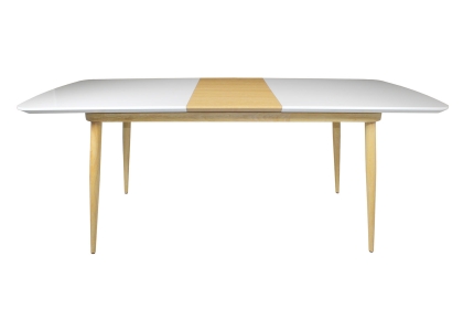 Princeton High Gloss White Large Extending Dining Table Princeton High Gloss White Large Extending Dining Table