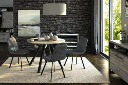 Titan Dining Chair in Grey Titan Dining Chair in Grey