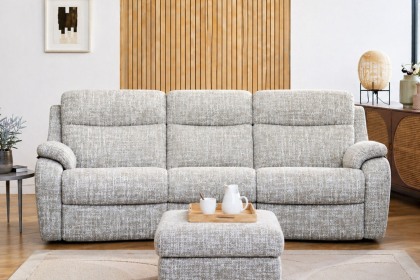 G Plan Kingsbury Fabric 3 Seater Curved Sofa G Plan Kingsbury Fabric 3 Seater Curved Sofa