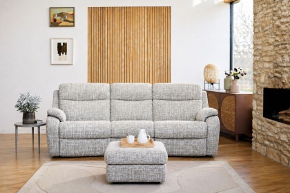 G Plan Kingsbury Fabric 3 Seater Curved Sofa G Plan Kingsbury Fabric 3 Seater Curved Sofa