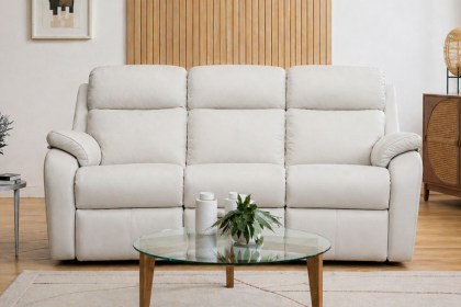 G Plan Kingsbury Leather 3 Seater Curved Sofa G Plan Kingsbury Leather 3 Seater Curved Sofa