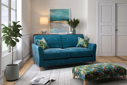 Fairfax Comfi-Flex Fabric 3 Seater Sofa