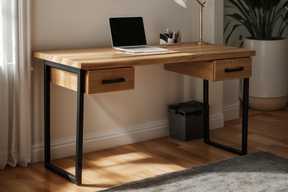 Forge Desk with Drawers Forge Desk with Drawers